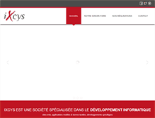 Tablet Screenshot of ixcys.com